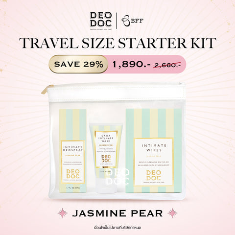 Deodoc - Travel Size Starter Kit Jasmine Pear